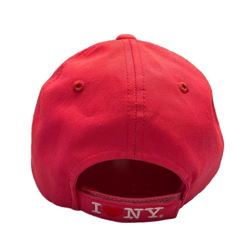 I Love New York Dark Pink Hat NEW Licensed I Love NY Cap - Picture 2 of 5
